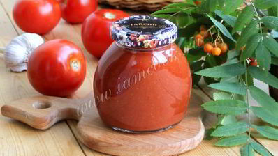 домашний кетчуп c пряностями