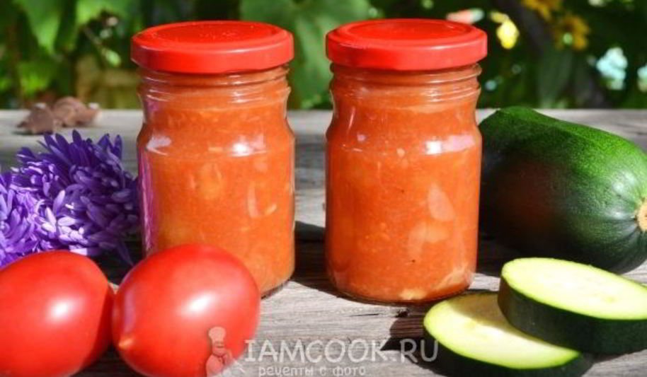Рецепт кетчупа из кабачков