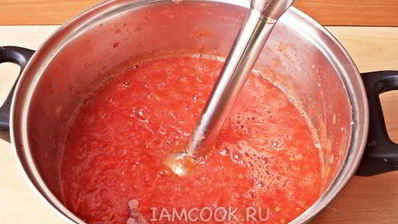 кетчуп из помидоров с яблоками на зиму