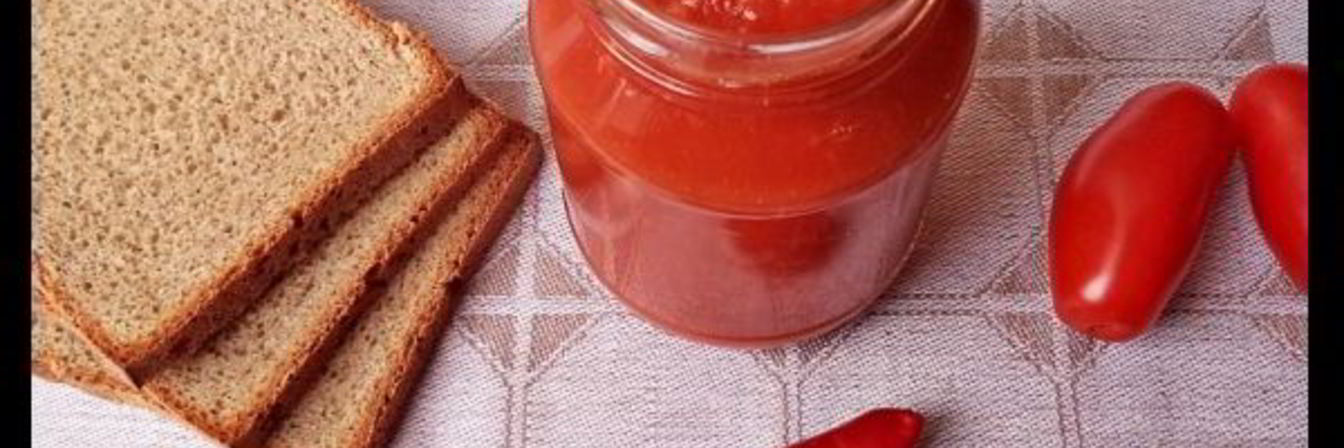 Кетчуп на зиму из помидоров с чесноком