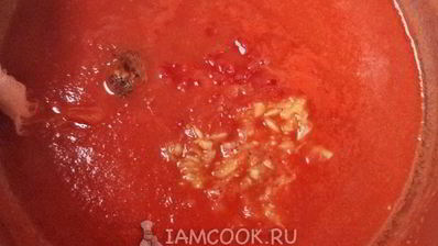 кетчуп на зиму из помидоров с чесноком