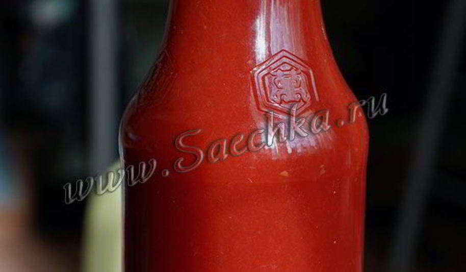 Рецепт кетчупа на зиму