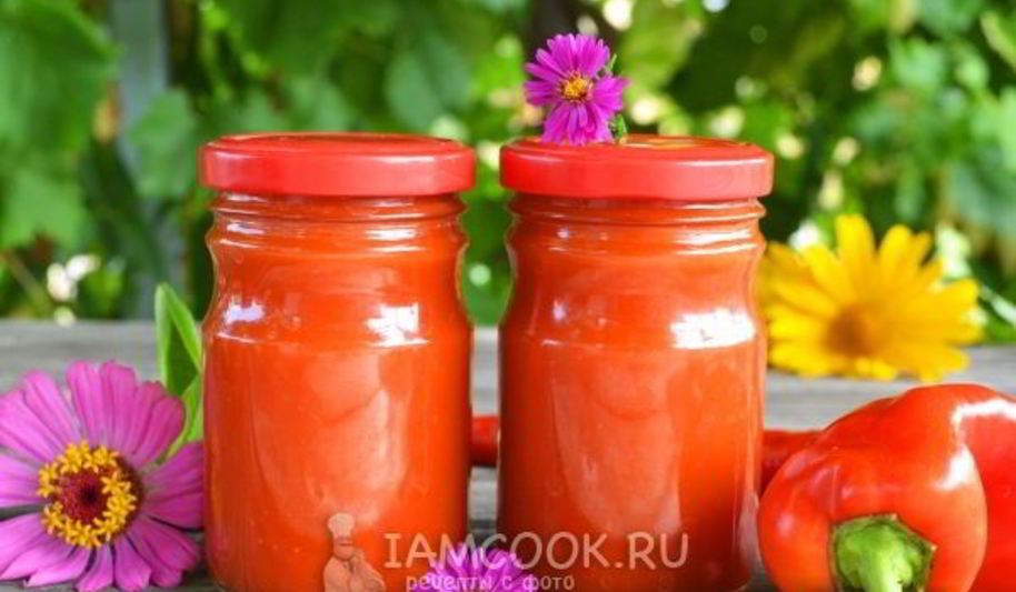Рецепт кетчупа с болгарским перцем