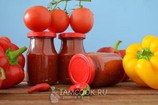 Кетчуп с крахмалом на зиму