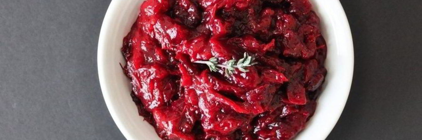 Клюквенный соус к птице