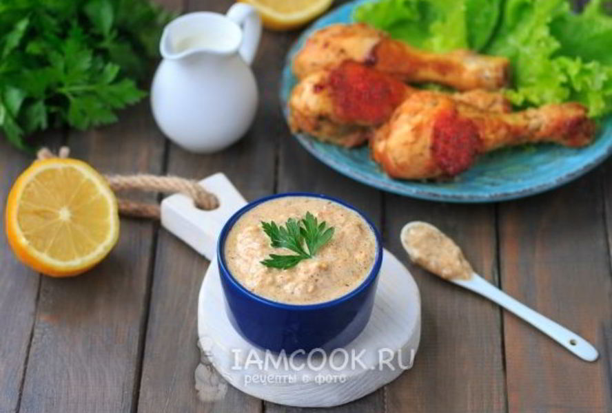 Йогуртовый маринад для курицы