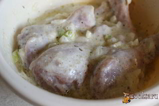 Кефирный маринад для курицы