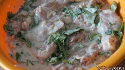 маринад для курицы на кефире с чесноком и травами