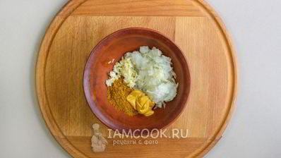 маринад для курицы на кефире