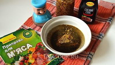маринад для мяса по-французски