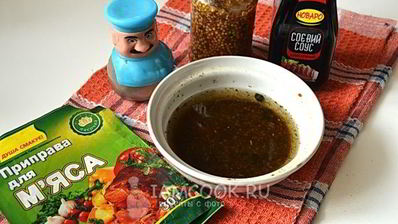 маринад для мяса по-французски