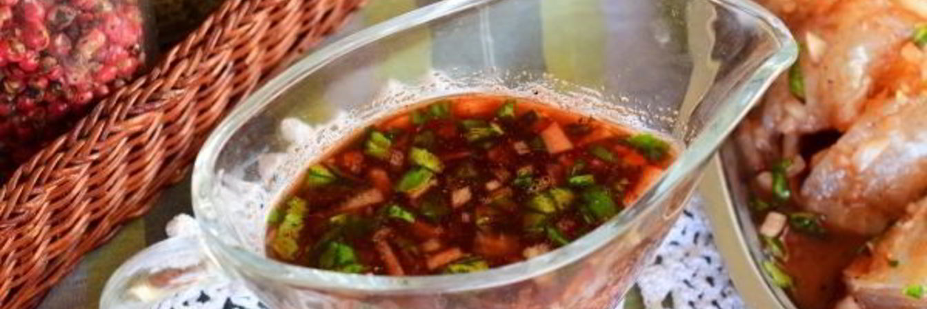 Маринад для рыбы с красным вином и бальзамиком