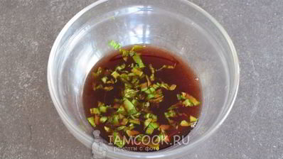 маринад для рыбы с красным вином и бальзамиком