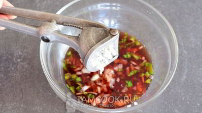 маринад для рыбы с красным вином и бальзамиком