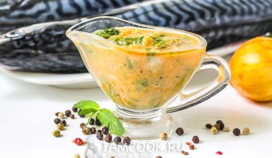 Рецепт маринада для рыбы с луком и горчицей