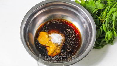 маринад для рыбы с луком и горчицей