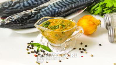 маринад для рыбы с луком и горчицей
