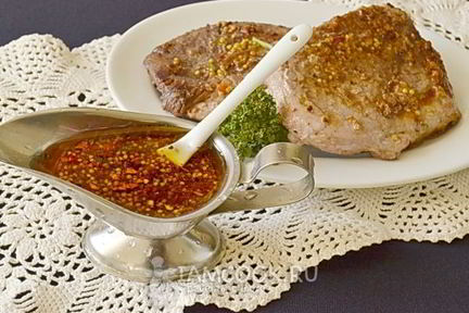 Маринад для свинины в духовке