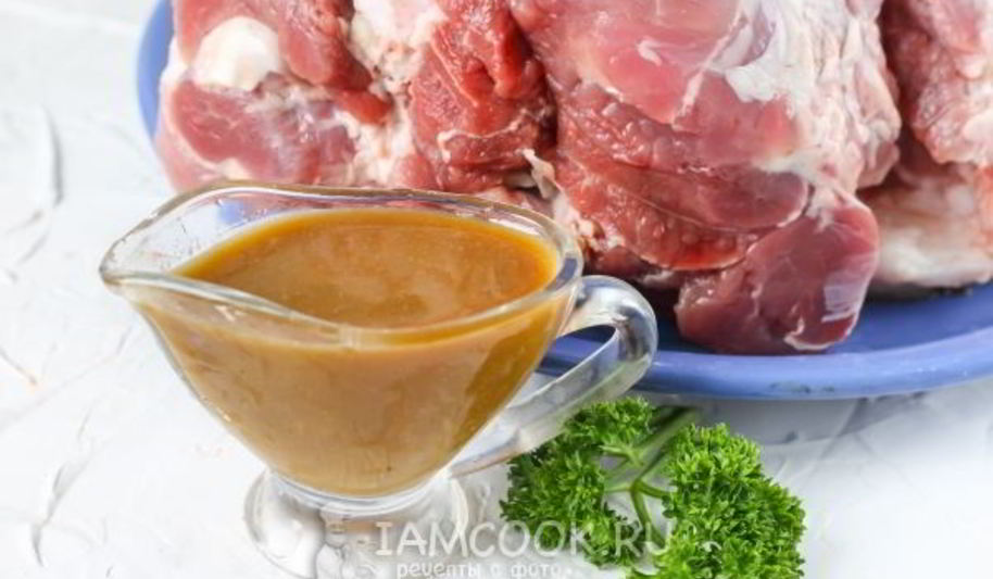 Рецепт маринада для свиной рульки в духовке