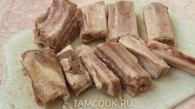 маринад для свиных ребрышек