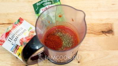 томатный маринад для курицы с табаско