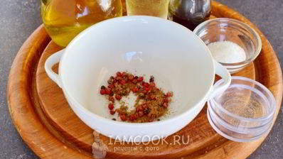 винно-соевый маринад для рыбы