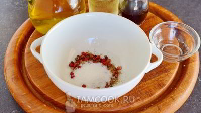 винно-соевый маринад для рыбы