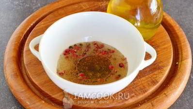 винно-соевый маринад для рыбы