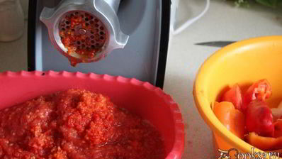 острый томатный соус со сладким перцем на зиму