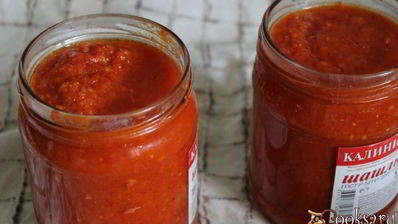 острый томатный соус со сладким перцем на зиму