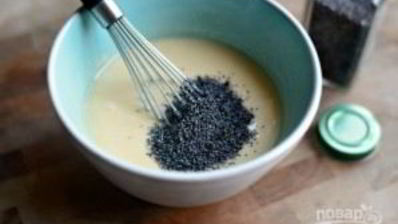 салатная заправка с медом и маком