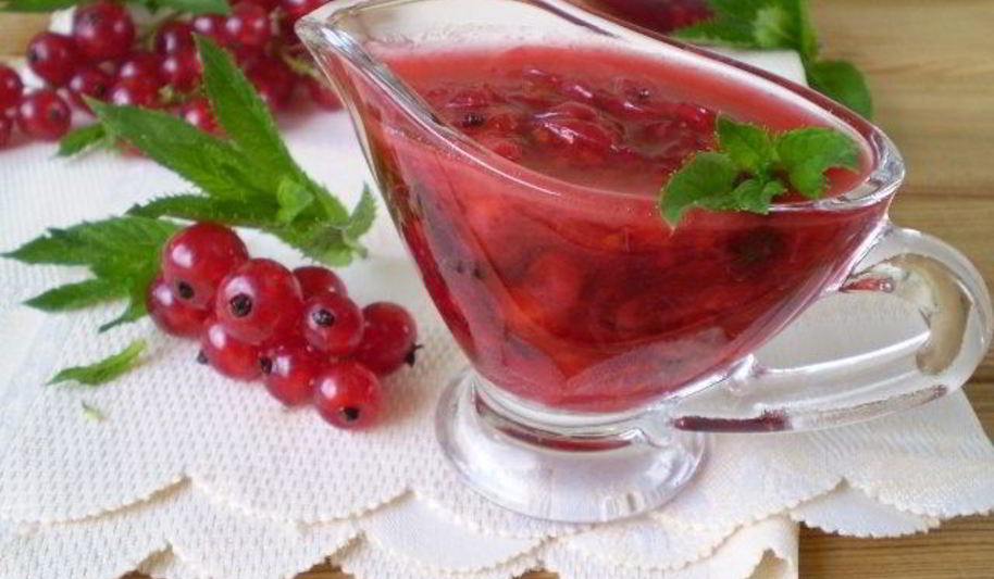 Рецепт смородинового соуса