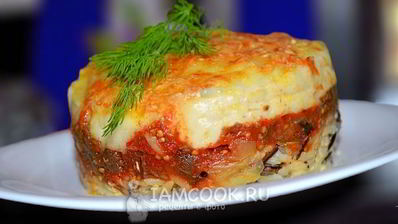 густой крем бешамель на сковороде