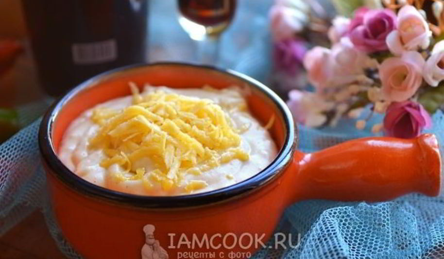 Рецепт соуса бешамель с сыром