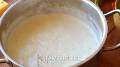 соус бешамель с сыром