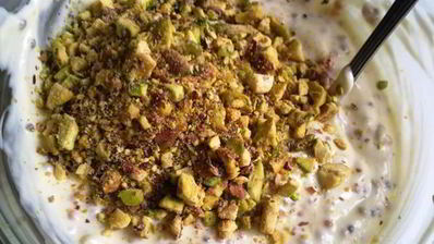 соус чесночно-фисташковый