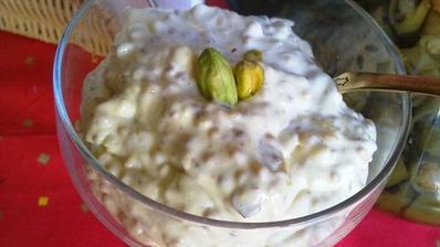 соус чесночно-фисташковый