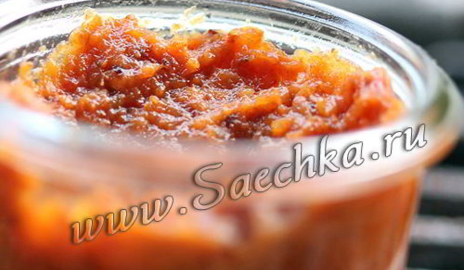 Рецепт соуса чили