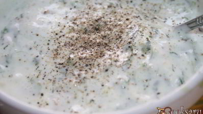 соус йогуртовый с грецким орехом к шашлыку