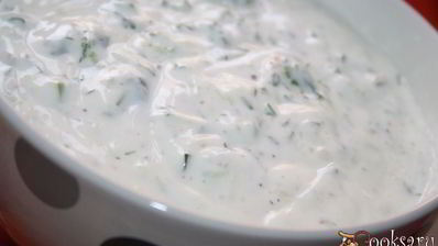 соус йогуртовый с грецким орехом к шашлыку