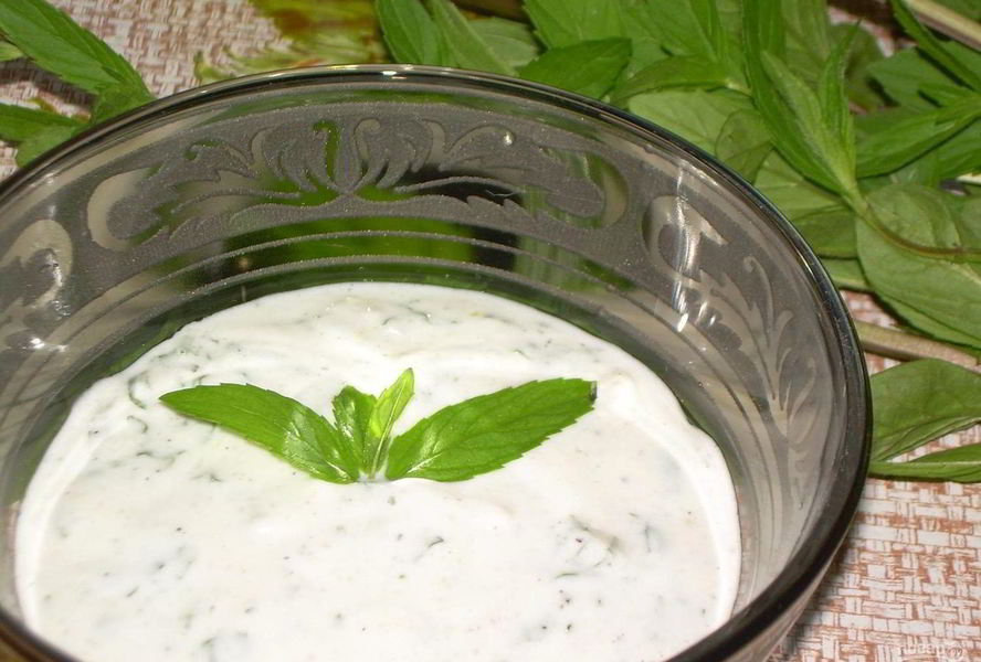 Соус из йогурта