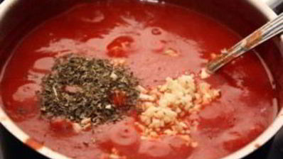 соус из томатной пасты