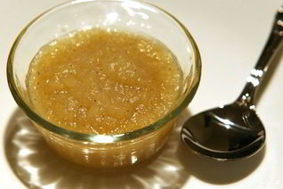 Соус из яблочного пюре