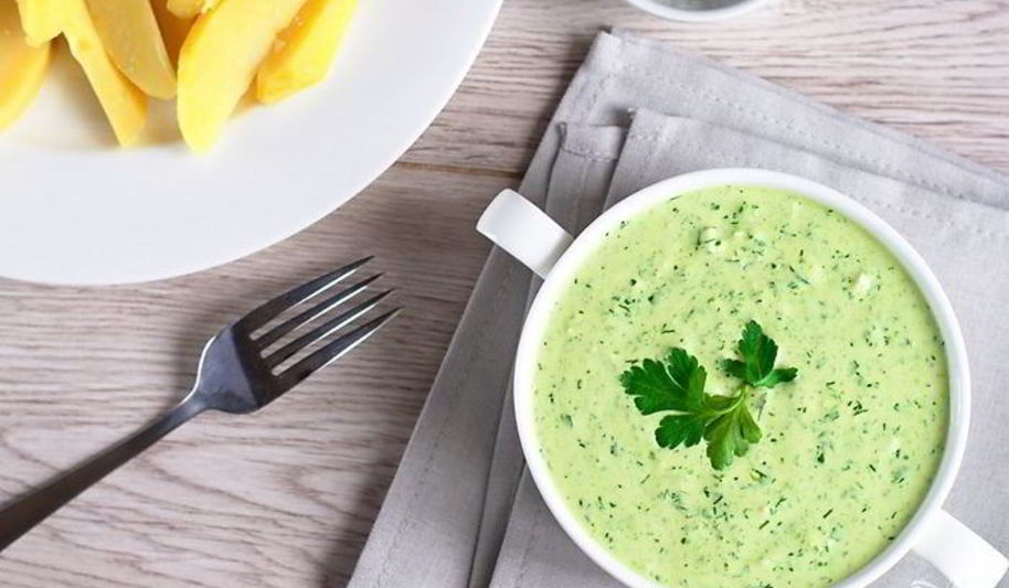 Рецепт соуса из зелени