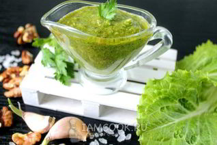 Бюджетный соус Песто