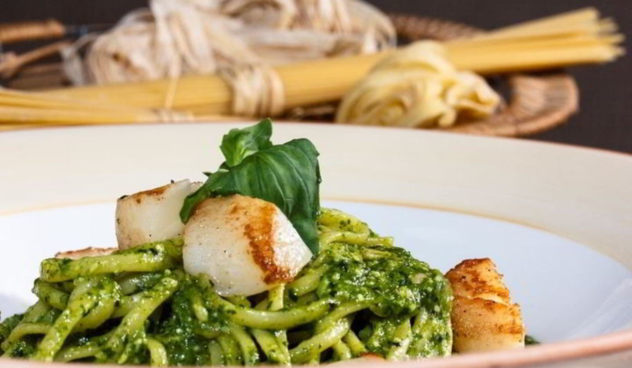 Рецепт лингвиней с соусом песто