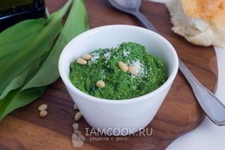 Песто из черемши
