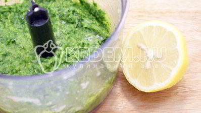 соус песто из черемши