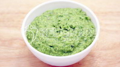соус песто из черемши