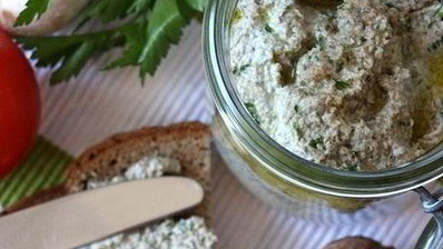 соус песто из грибов с рикоттой